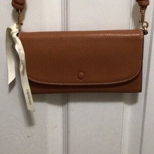 Vera Bradley Brown Crossbody Bag Compact Design